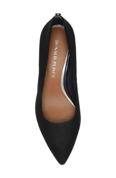 Donald Pliner Women Suzette Navy Dress In White