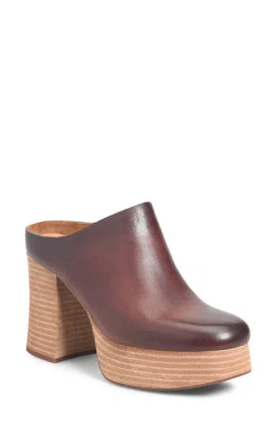 Kork-ease Veronica Platform Mule In Brown