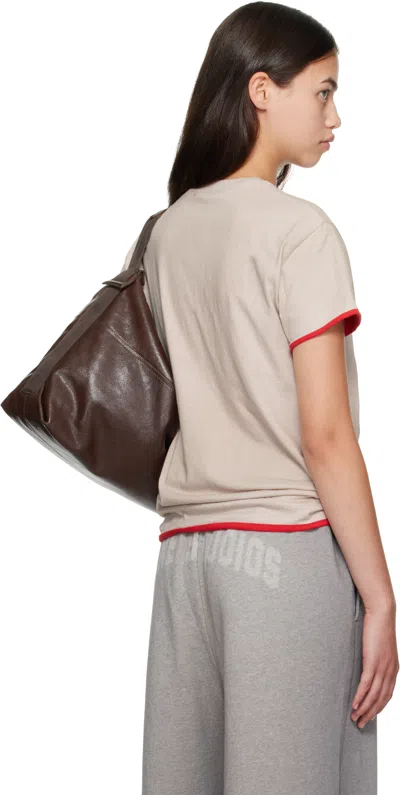 Acne Studios Embossed-logo Organic-cotton T-shirt In Neutral