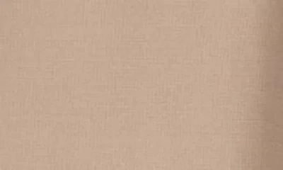 Jack Victor Palmer Flat Front Stretch Cotton & Wool Pants In Brown