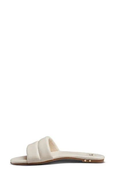 Beek Sugarbird Slide Sandal In White
