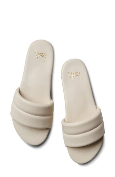 Beek Sugarbird Slide Sandal In White