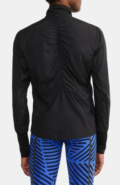 Craft Adv Essence Wind Jacket In Black