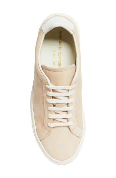 Common Projects Suede Original Achilles Sneakers In Pink