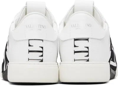 Valentino Low-top Calfskin Vl7n Sneaker In White