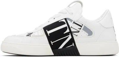 Valentino Low-top Calfskin Vl7n Sneaker In White