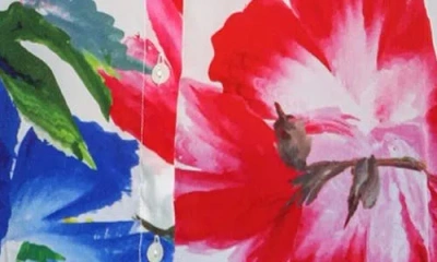 Apny Floral Button-up Shirt In Multi