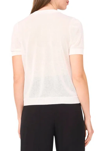 Halogen ® Sequin Sweater In White