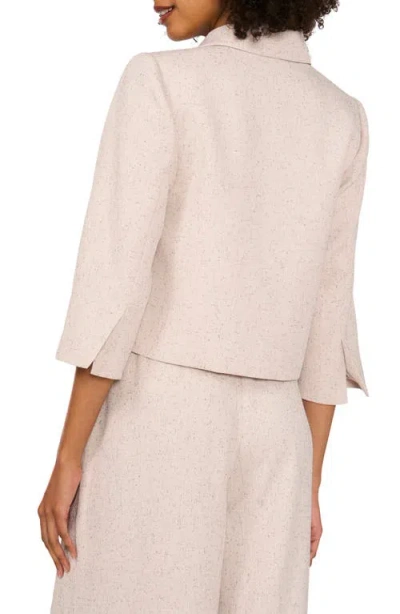 Vince Camuto Cropped One Pocket Jacket In White
