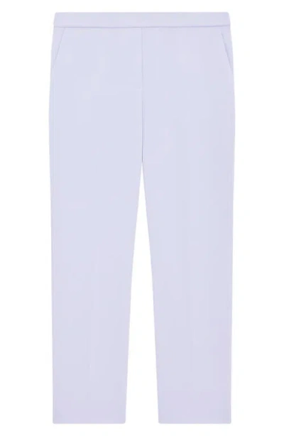 Theory Admiral Crepe Treeca Pull-on Pant In Blue