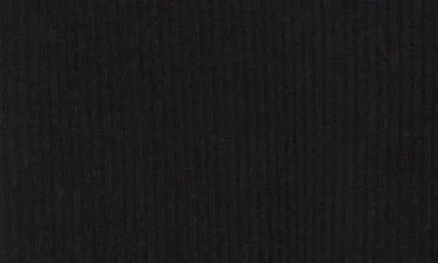 Abound Short Sleeve Button-up Sweater In Black