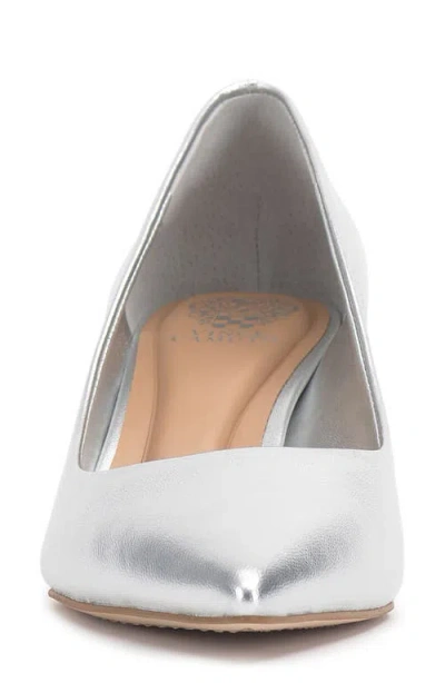 Vince Camuto Kehlia Pointed Toe Pump In Silver