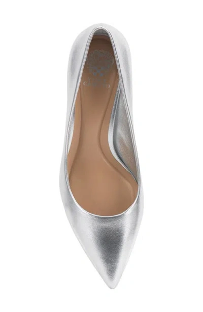 Vince Camuto Kehlia Pointed Toe Pump In Silver