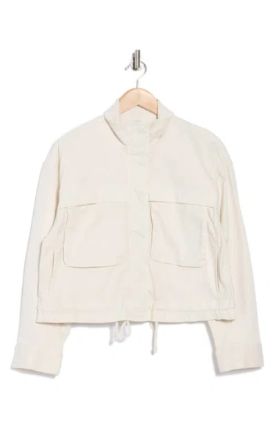 Caslon ® Crop Utility Jacket In White