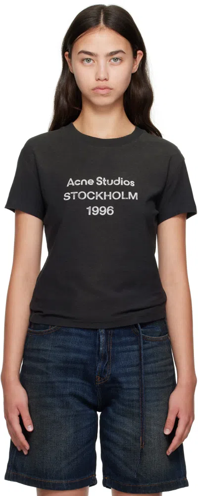 Acne Studios Logo Short Sleeve T-shirt