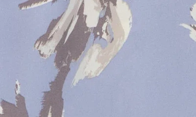 Nordstrom Rack Gathered Crewneck Short Sleeve Top In Blue