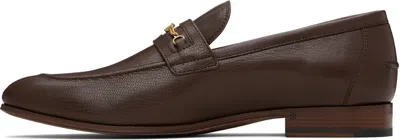 Valentino Garavani Vlogo Signature Leather Loafer In Brown
