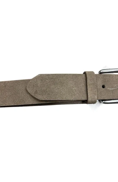 Px Suede Belt In Brown