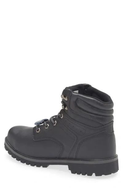 Smiths Workwear Berkeley Steel Toe Boot In Black