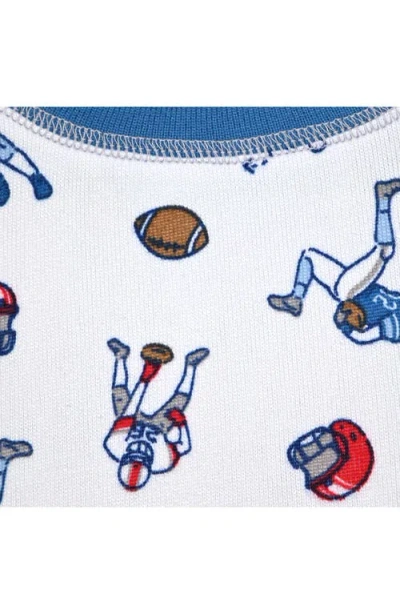 Sleep On It Kids' Supersoft Fitted Two-piece Pajamas In White