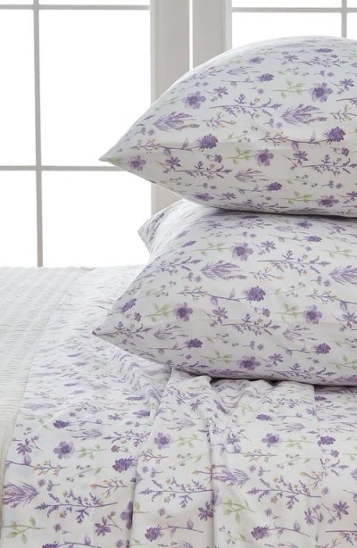 Woven & Weft Floral Print Microfiber Sheet Set
