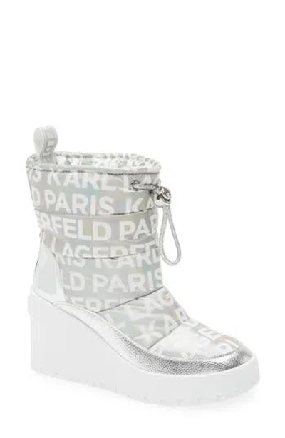 Karl Lagerfeld Paris Bronwyn Wedge Boot