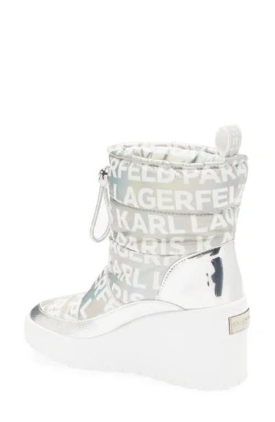Karl Lagerfeld Paris Bronwyn Wedge Boot