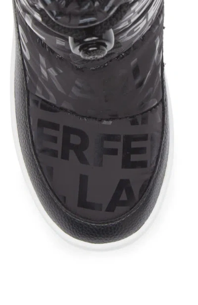 Karl Lagerfeld Paris Berdina Wedge Boot In Black