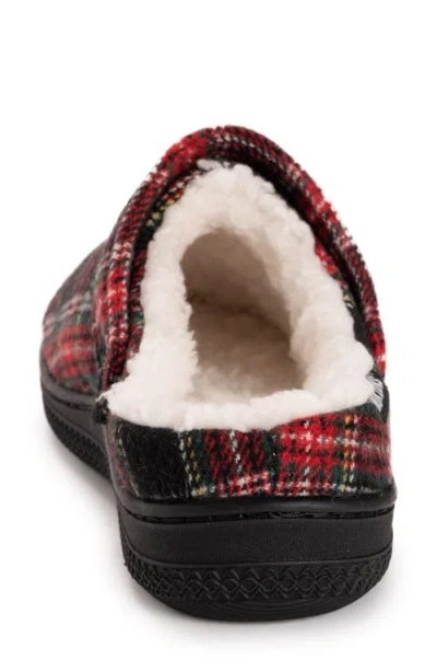 Muk Luks Quianna Lucy Faux Shearling Clog Slipper In Multi