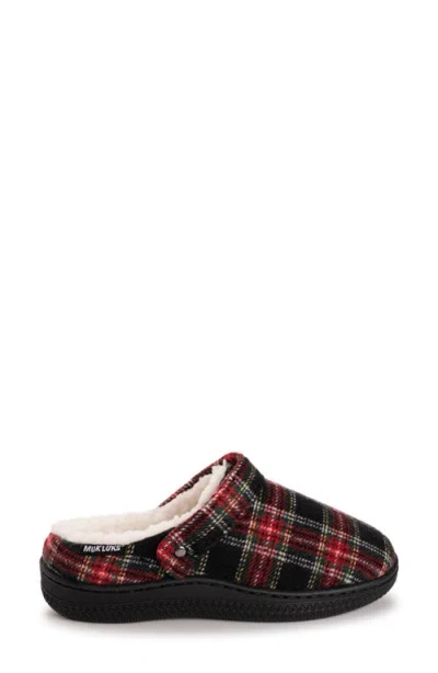 Muk Luks Quianna Lucy Faux Shearling Clog Slipper In Multi