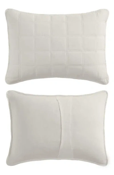 Kenneth Cole Reaction Stonewashed Solid Quilt & Sham Set In Neutral