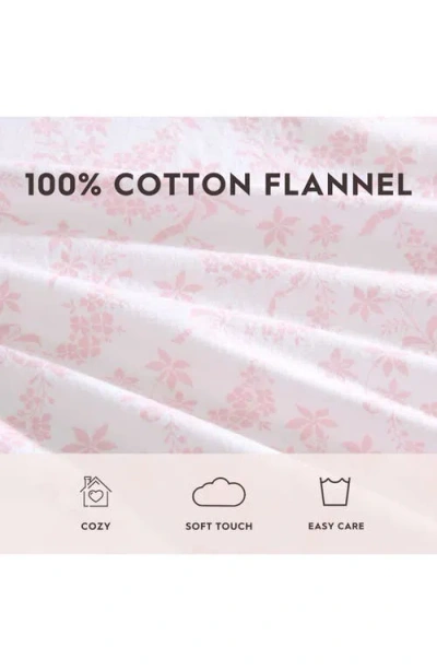 Laura Ashley 300 Thread Count Cotton Sateen 4-pc. Sheet Set, King In Pink