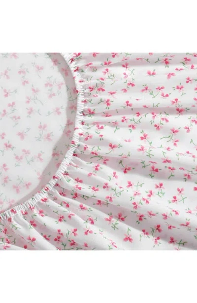 Betsey Johnson Ballet Bows Sheet Set In Pink