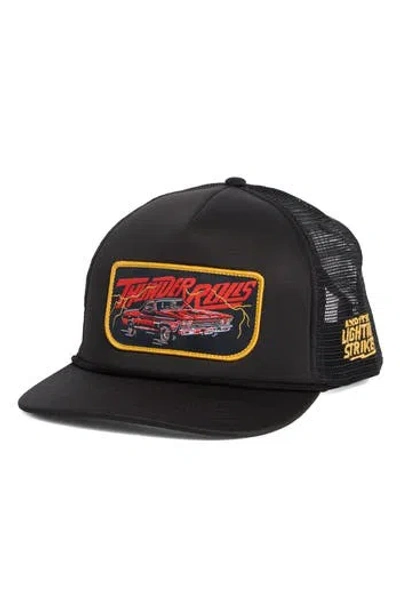 Sendero Provisions Co. Thunder Rolls Trucker Hat In Black