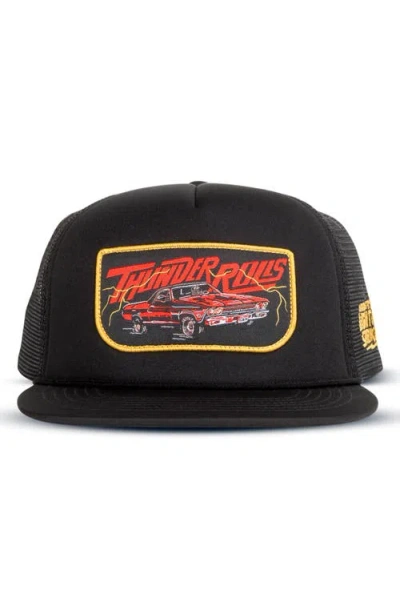 Sendero Provisions Co. Thunder Rolls Trucker Hat In Black