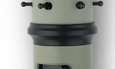 Stylecraft Sage 2-in-1 Rectractable Hot Brush Curling Wand In Green