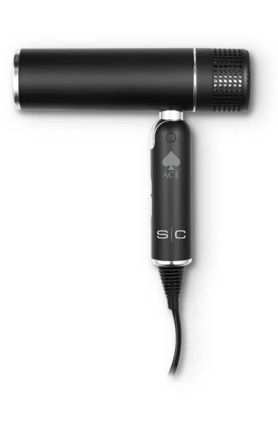 Stylecraft Ace Foldable Lightweight Hair Dryer In Black