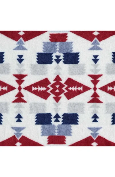 Wrangler Nolan Ultra Soft Plush Fleece Reversible Throw Bla In Multi