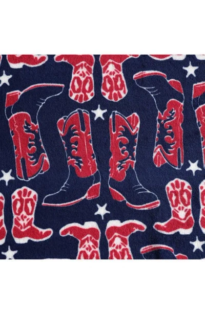 Wrangler Knockin' Boots Ultrasoft Plush Throw In Multi