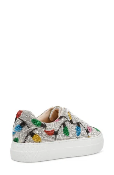 Betsey Johnson Women's Sidny Platform Sneakers In Multi