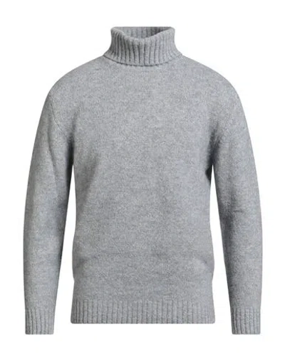 Stilosophy Man Turtleneck Grey Size Xl Acrylic, Wool, Polyamide, Elastane In Gray