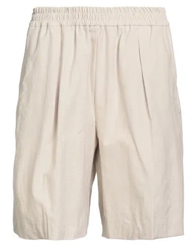 Samsoe & Samsoe Samsøe Φ Samsøe Woman Shorts & Bermuda Shorts Beige Size M Linen, Polyester, Ecovero Viscose, Elasta In Neutral