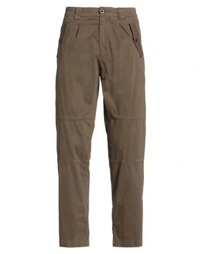 C.p. Company C. P. Company Man Pants Khaki Size 40 Cotton, Elastane In Brown