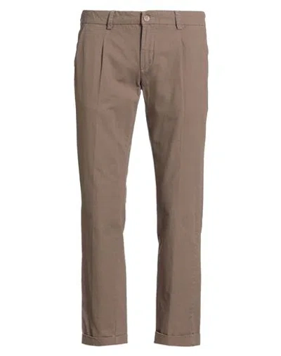 Yes Zee By Essenza Man Pants Brown Size 32 Cotton In Brown