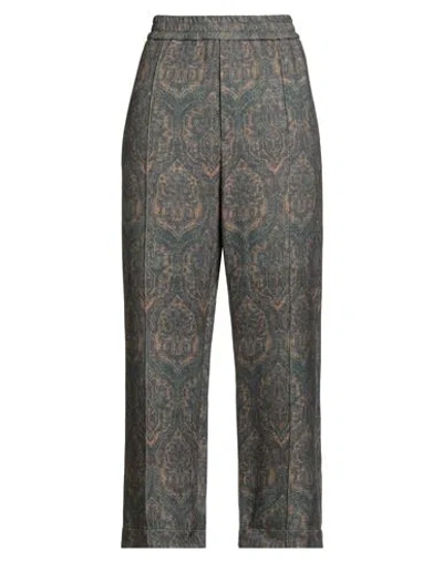 Pierre-louis Mascia Woman Pants Slate Blue Size S Wool In Gray