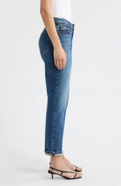 Frame Denim Le Garcon Mid-rise Othello Boyfriend Jean In Blue