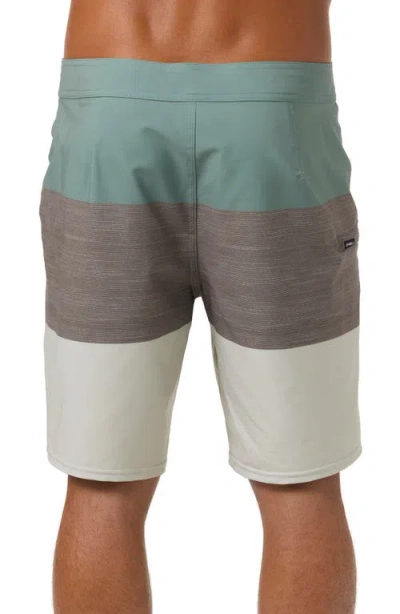 O'neill Hyperfreak Heat Block Swim Trunks In Green