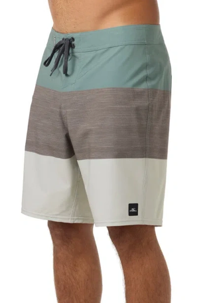 O'neill Hyperfreak Heat Block Swim Trunks In Green