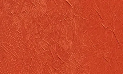 Significant Other Arielle Plunge Back Crushed Satin Maxi Slipdress In Brown