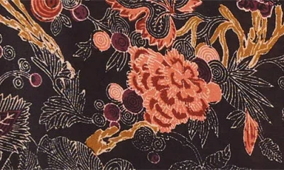 Ulla Johnson Aurelia Jersey Long Sleeve Turtleneck Top Night Lily In Gray